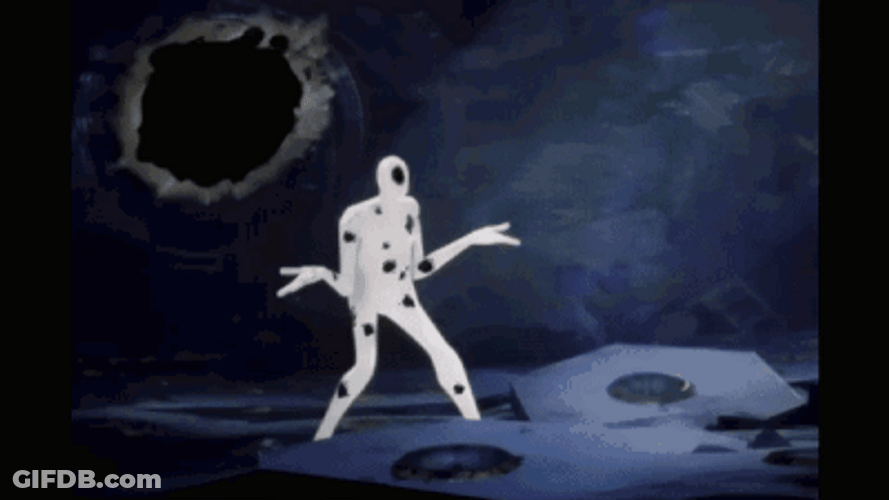 Spot Pinned Down Spiderman Spider Verse GIF