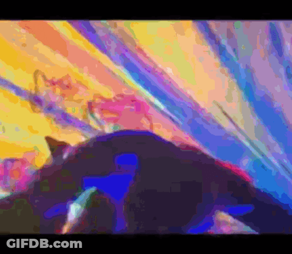 Spot Spider Verse Rainbow Colors GIF