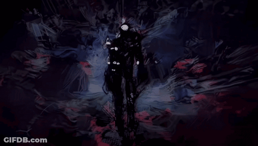 Spot Spiderman Mobile Animation Dark Space GIF