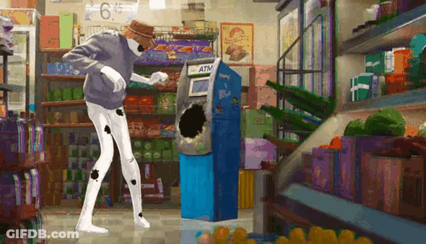 Spot Teleporting Hand Spider Verse GIF