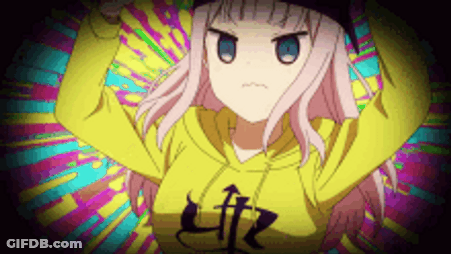 Spotlight Rap Chika Fujiwara GIF