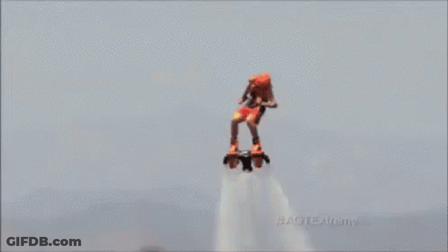 Spout Sky Boarding GIF