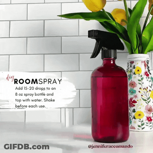 Spray Bottle Essential Oils GIF