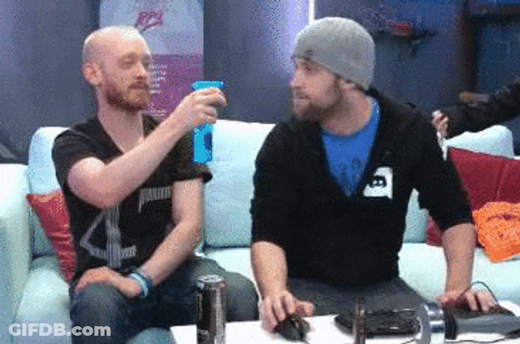 Spray Bottle No Two Men GIF