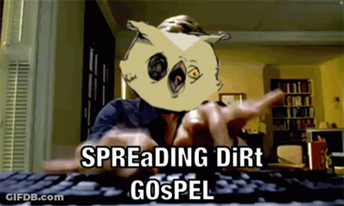 Spreading Dirt Gospel Person GIF
