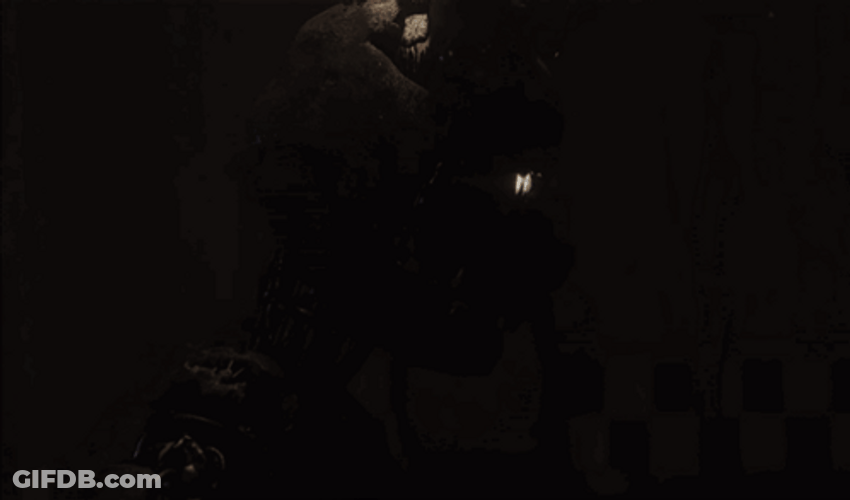 Spring Bonnie In The Dark Jumpscare GIF