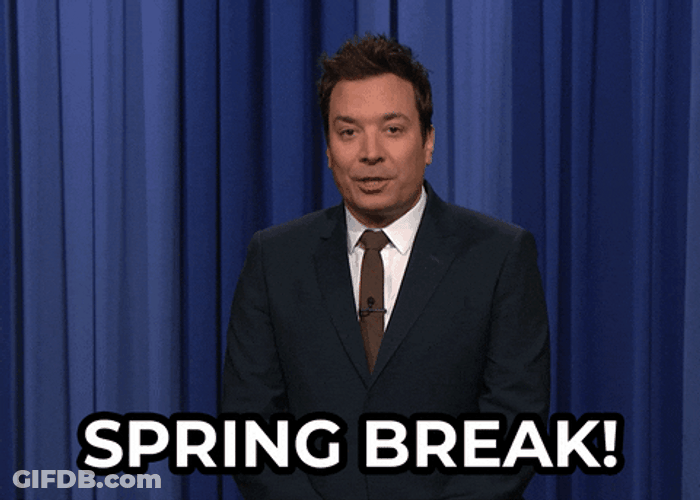 Spring Break Jimmy Fallon GIF