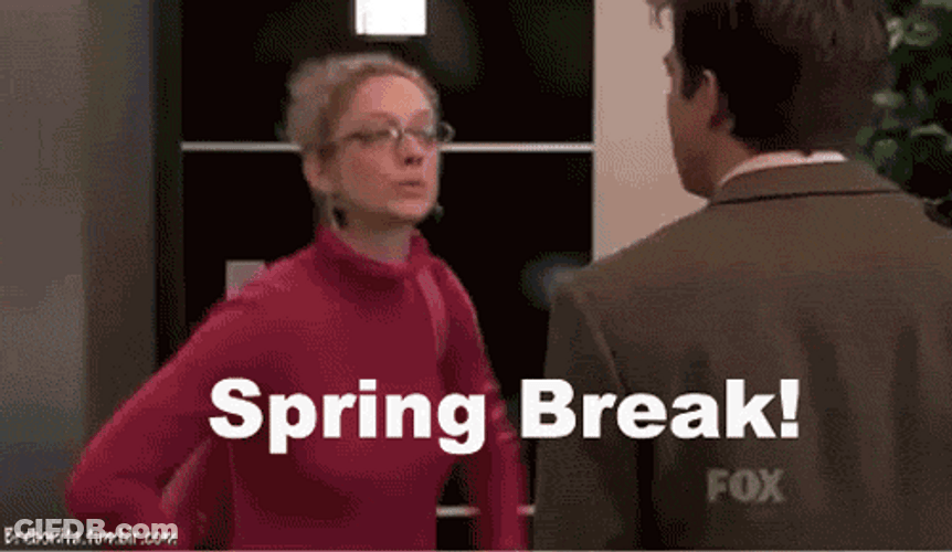 Spring Break Judy Greer Exposing Self GIF