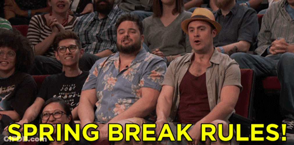 Spring Break Rules Freddie Prinze Jr GIF