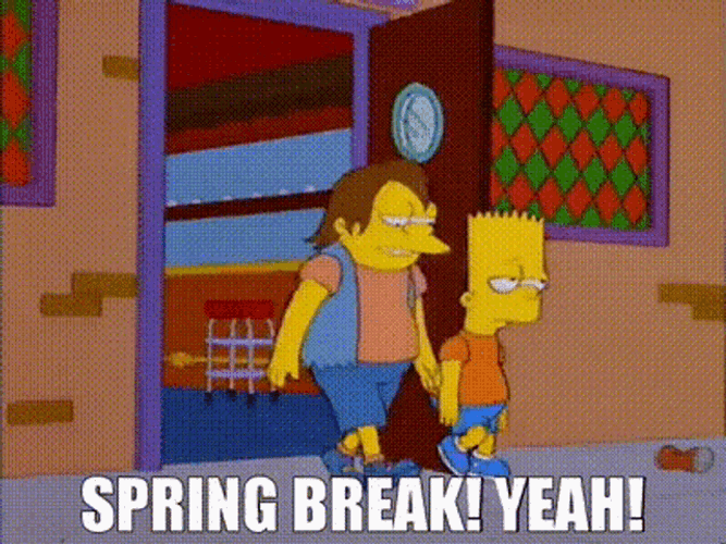 Spring Break Yeah GIF