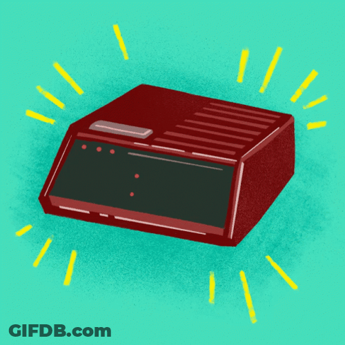 Spring Forward Clock GIF