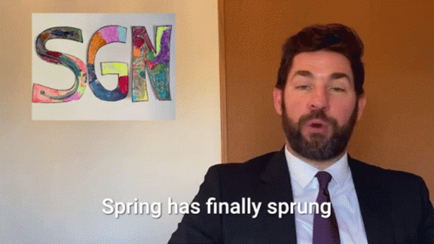 Spring Has Finally Sprung GIF