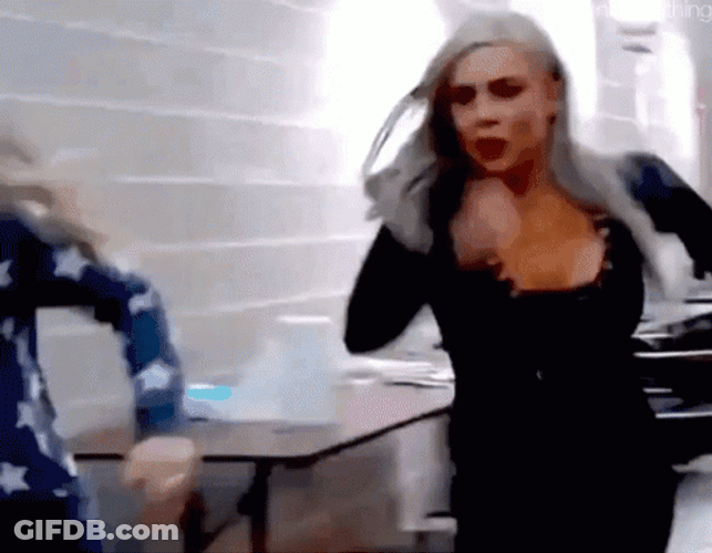 Sprinting Dana Brooke The Flash GIF