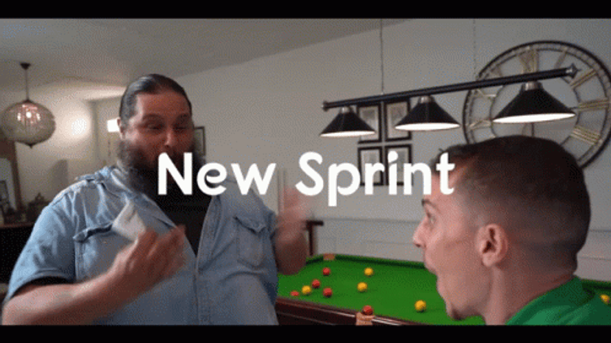 Sprinting New Sprint Chest Bump Mishap GIF