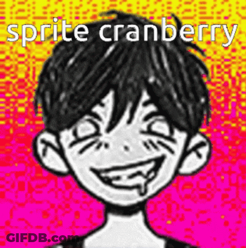 Sprite Cranberry Omori Drooling GIF