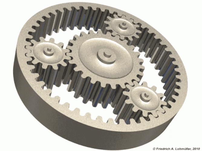 Sprocket Gears Rotating GIF