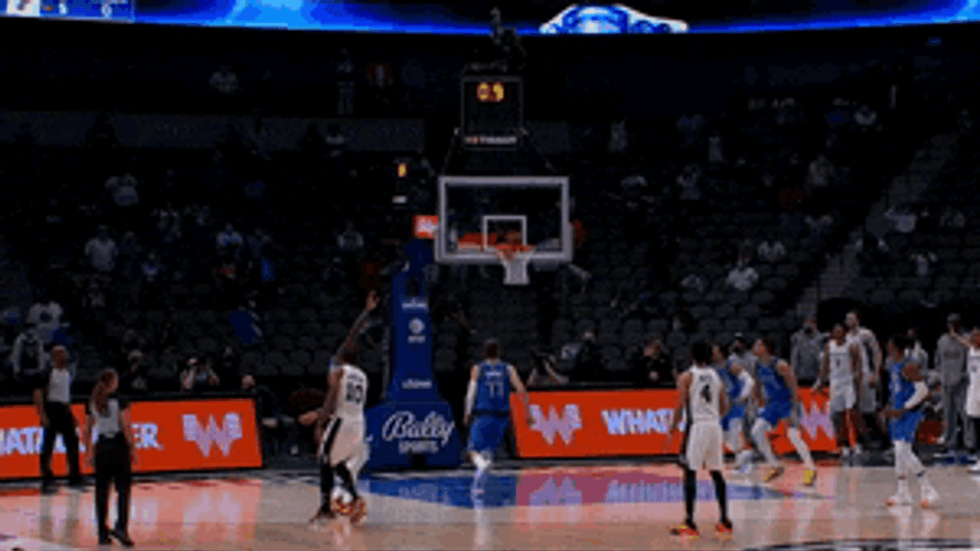 Spurs Player Pumped Up Air Pump GIF