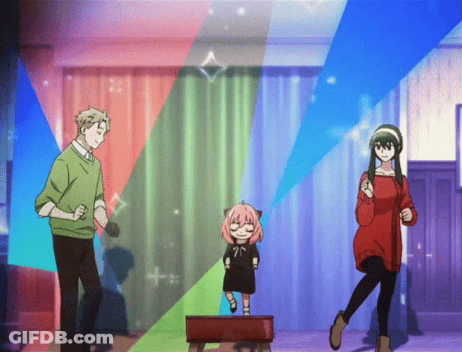Spy Family Cute Dance Anime GIF