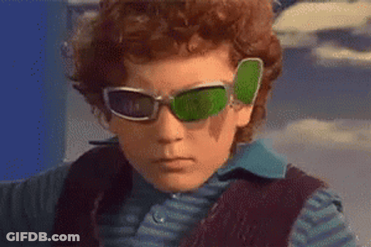 Spy Kid Enhance Glasses GIF