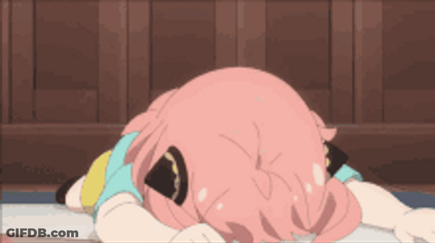 Spy X FAmily Anya Forger Anime Girl Crying GIF