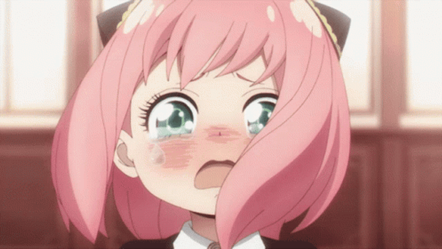 Spy X Family Anya Sad Crying GIF