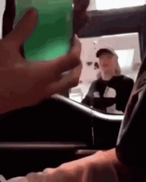Squabble Tossing Drink GIF