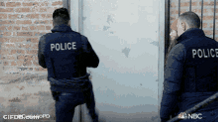 Squad Police Raid Warehouse Scene GIF