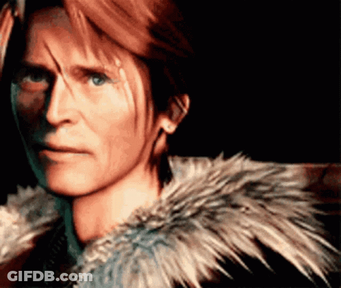 Squall Smiles GIF