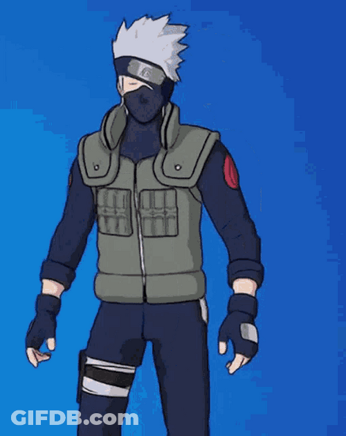 Square Gesture Kakashi Naruto GIF