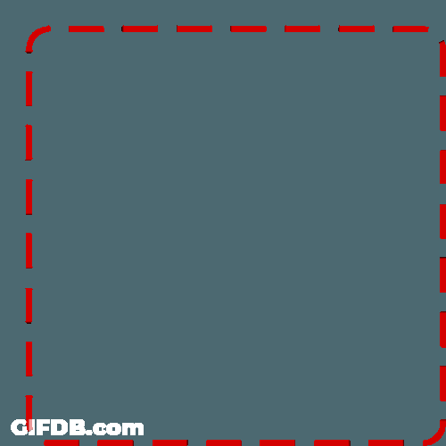 Square Red Lines Flowing GIF