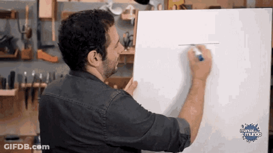 Square Sketch Manual Do Mundo GIF