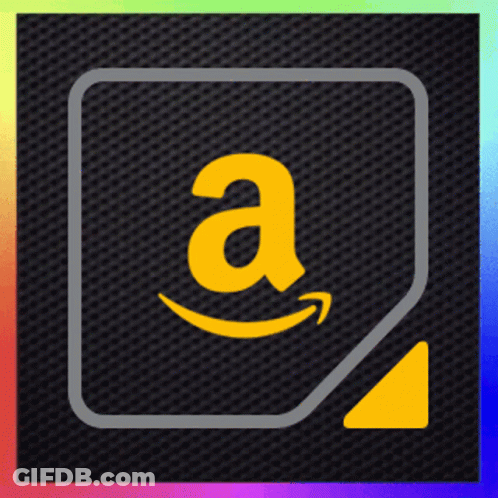 Square With Yellow Letter A GIF