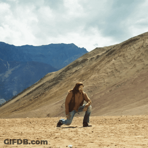 Squats In Mountain Ranges GIF