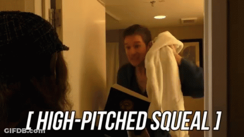 Squeal High Pitched Squeal GIF