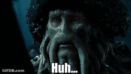 Squid Face Saying Huh GIF