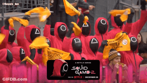 Squid Game 2 Netflix Release December 26 GIF