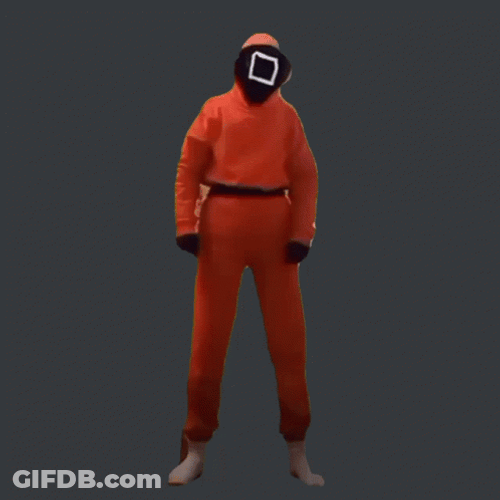 Squid Game Dancing Soldier GIF