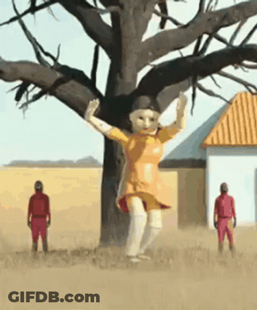 Squid Game M3gan Dance GIF