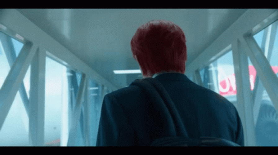 Squid Game Seong Gi-Hun Turning Back GIF