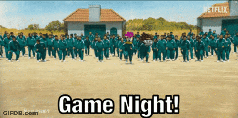 Squid Games Game Night GIF