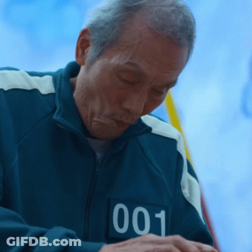 Squid Games Player 001 GIF