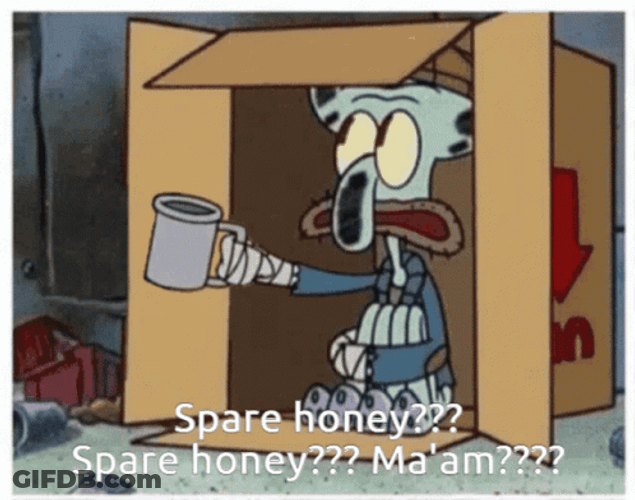 Squidward Ask Hone Spare Change GIF