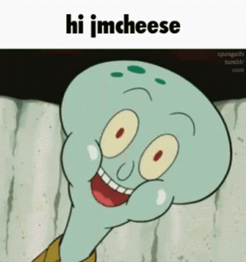 Squidward Cheese Meme GIF