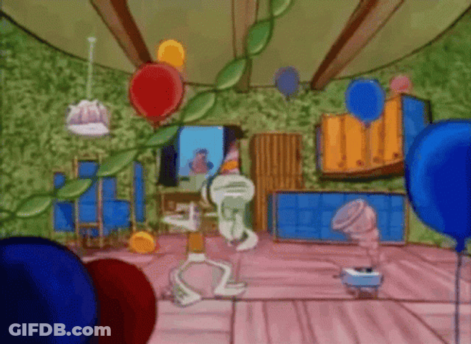 Squidward Dancing GIF