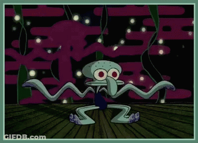 Squidward Dancing GIF