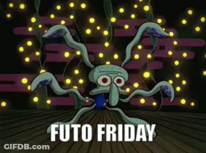 Squidward Dancing Futo Friday GIF