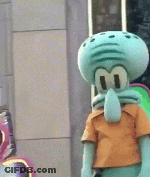 Squidward Dancing GIF