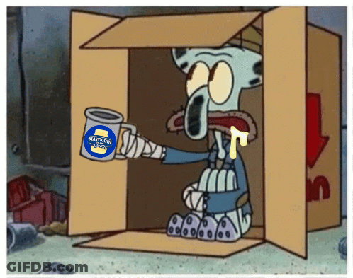 Squidward From Spongebob Is Holding A Mug That Says Nashville GIF