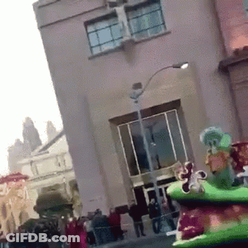 Squidward Mascot Dancing GIF