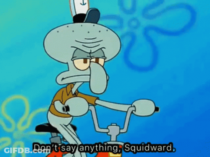 Squidward Remember Your Karma GIF